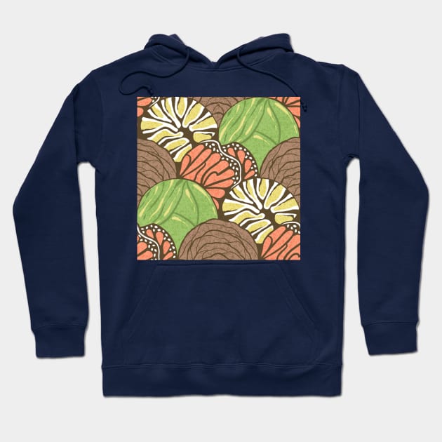 Butterfly Metamorphosis pattern Hoodie by Karla-Kiky